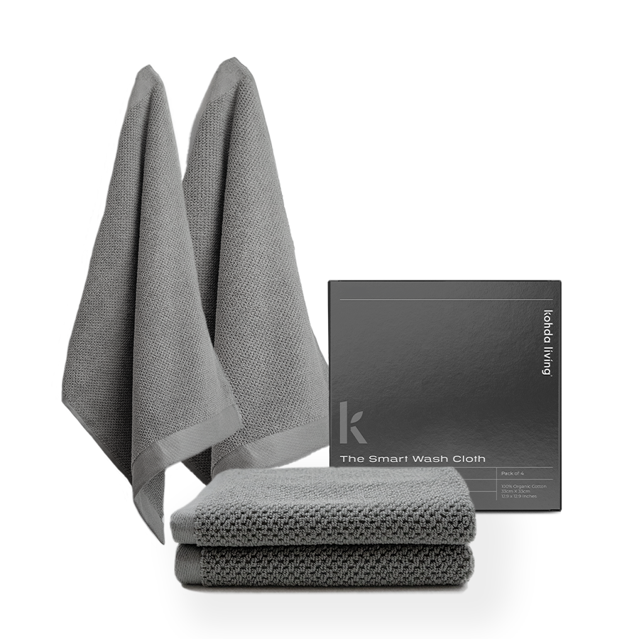 wash cloths gray